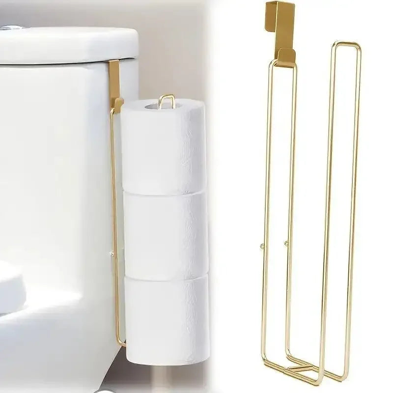 1/2/3pcs Wall Mounted Bathroom Organizer No Drill Paper