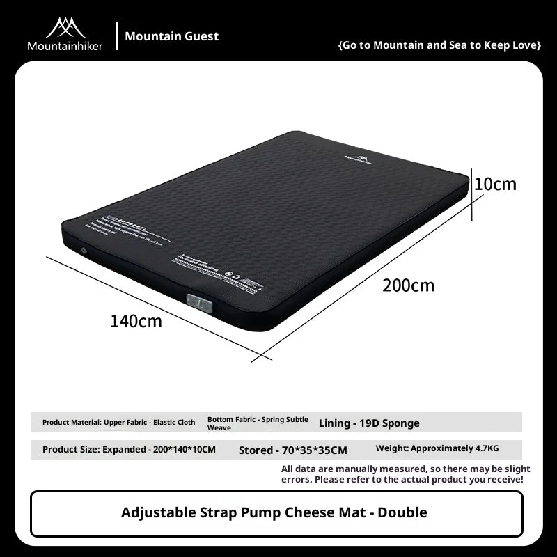 Thickened Sponge Pad Outdoor Mattress Integrated Air Pump