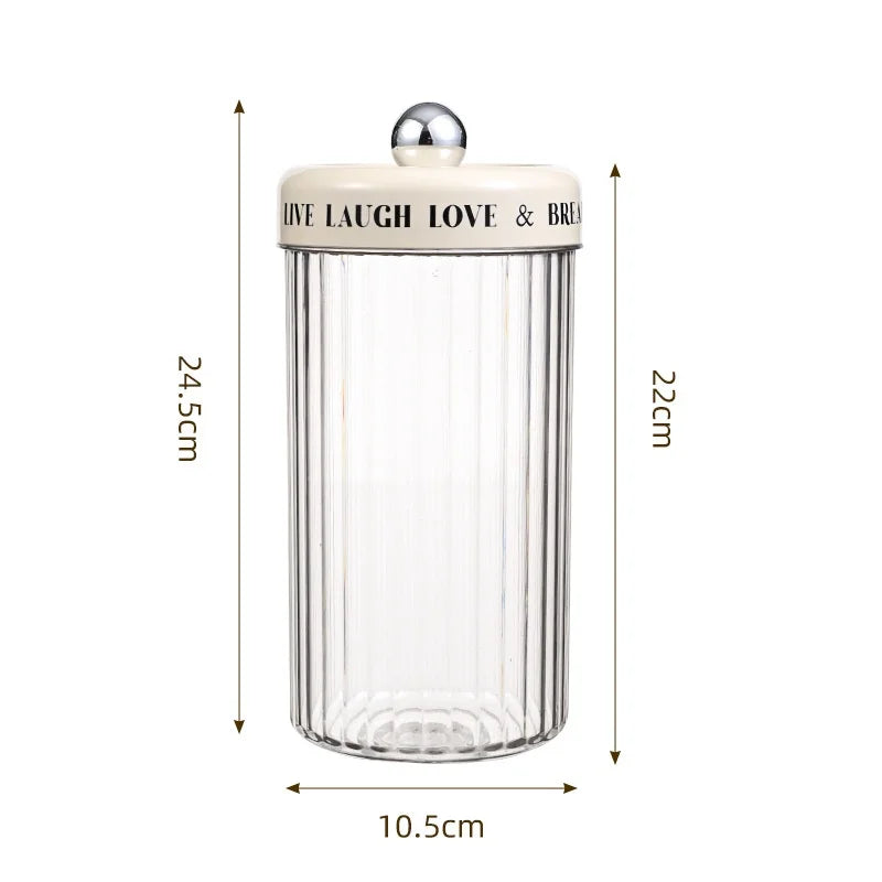 Airtight Food Storage Containers - Bpa-Free Canisters Grains/Dry