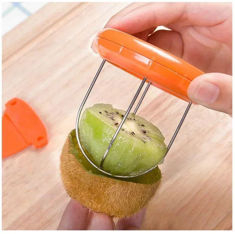 1pc Detachable Kiwi Peeler Fruit Peeler Stainless Steel