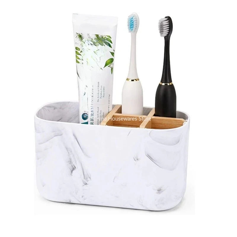 Toothbrush Holder Electric Brushes Bathroom Counter Organizer