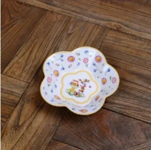German Weibao Christmas Tableware Flat Plate Round Dinner