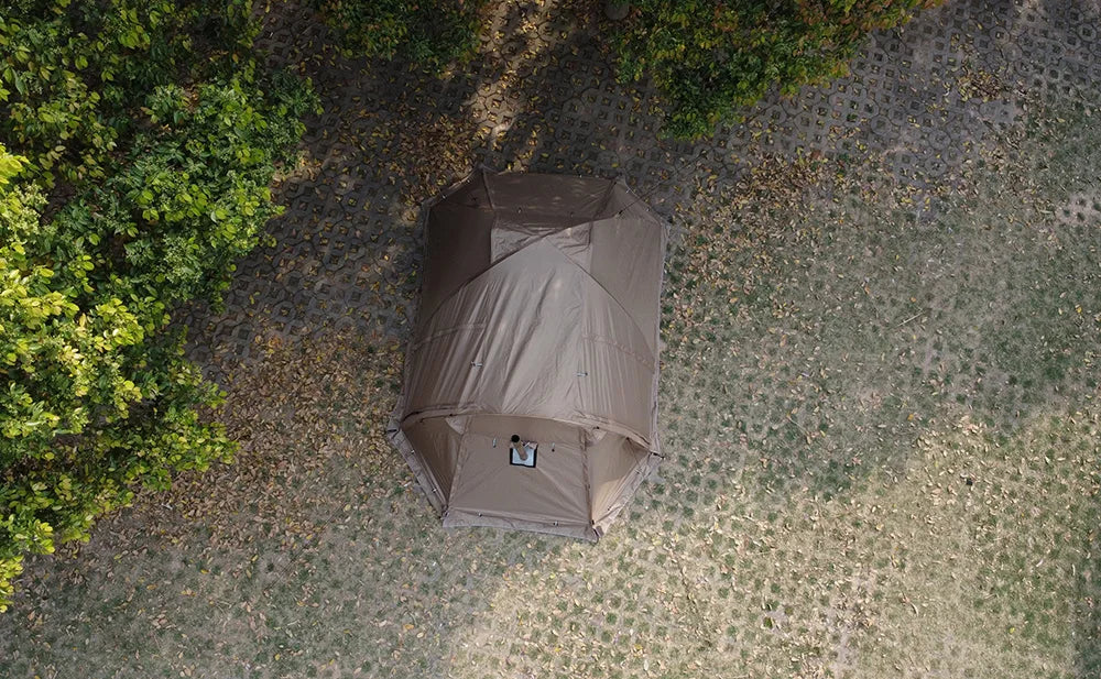 Fireproof Person Winter Tent Waterproof Tunnel Dome Tent