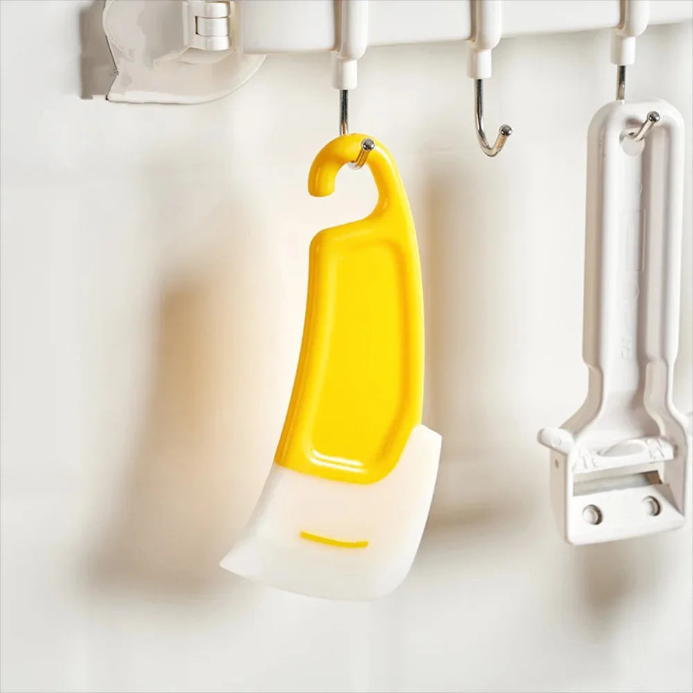 Durable Silicone Spatula Scraper Soft Blade Pan Cleaner