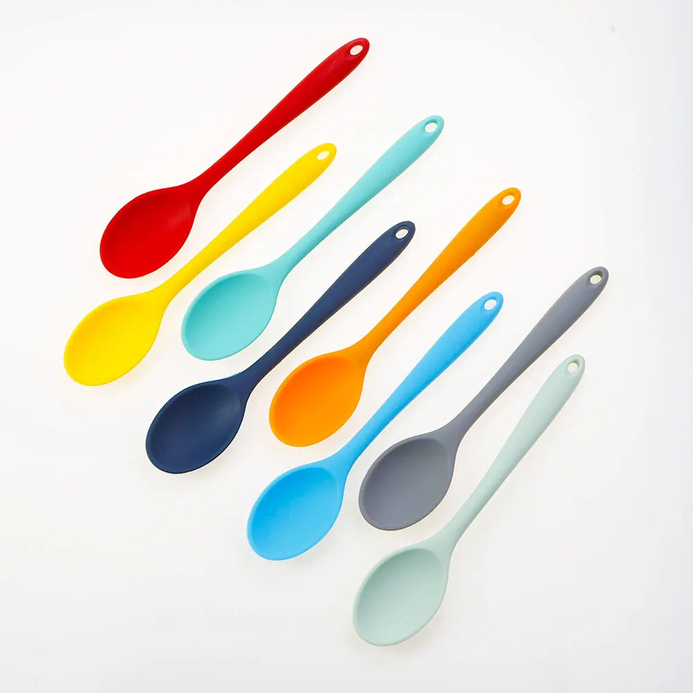 Silicone World Silicone Spoon Mixing Soup Spoons Mixing