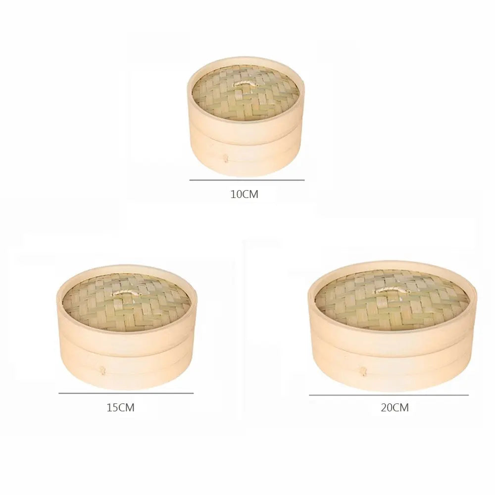 10/15/20cm Cooking Bamboo Steamer Dumpling Food Steamer Lid