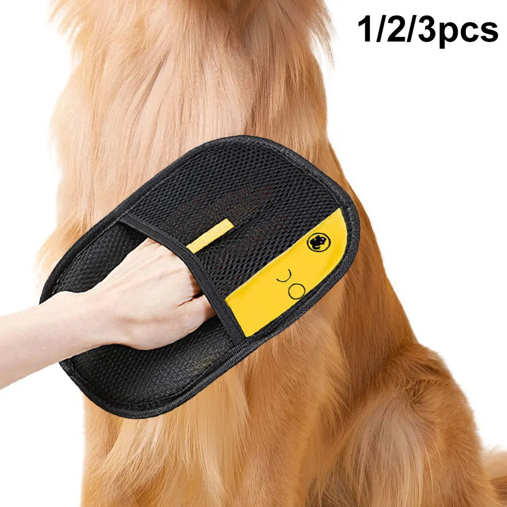 Pet Hair Remover Mitt Pet Grooming Gloves Deshedding