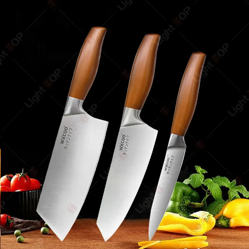 Japanese Knives Stainless Steel Professional Chef Knife Cleaver