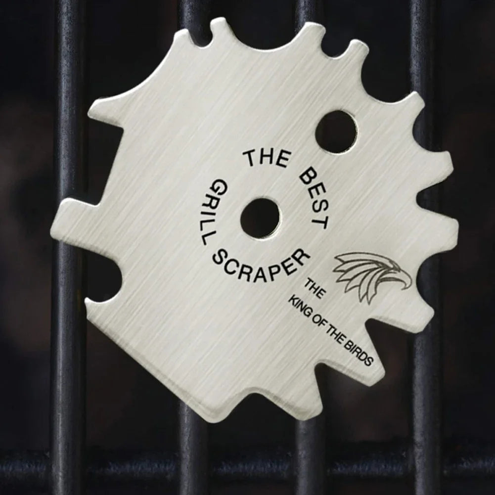 Cleaning Barbecue Scraper Metal Bbq Grills Grate Cleaner