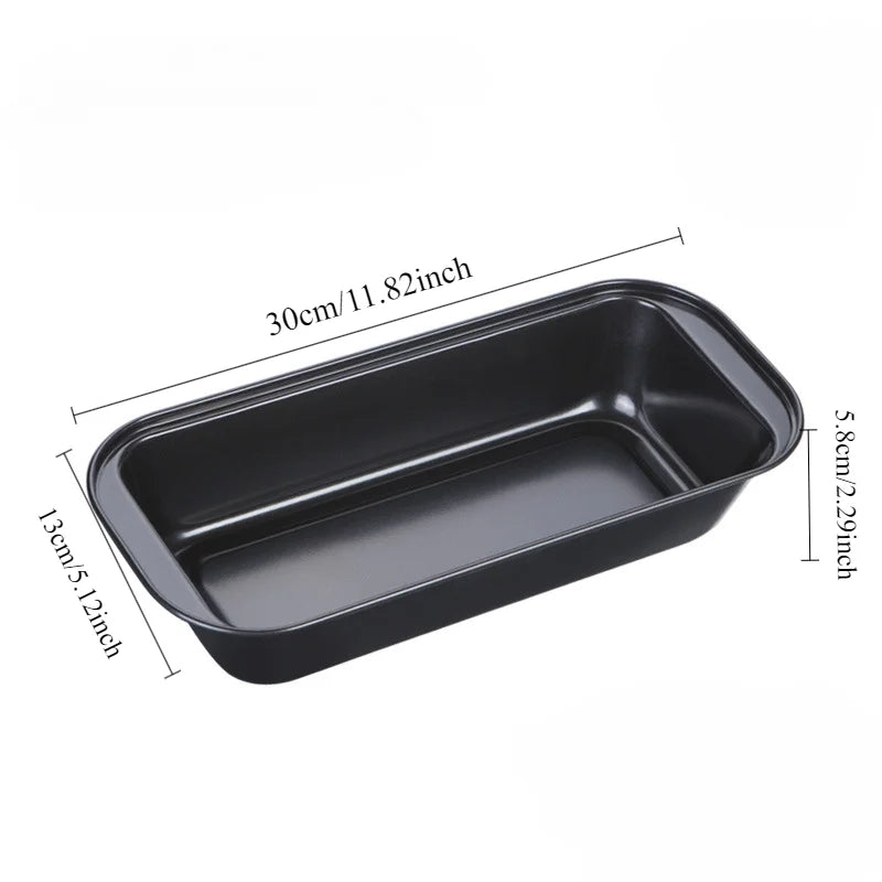 Rectangle Loaf Pan Lid 1lb Non-Stick Bread Baking
