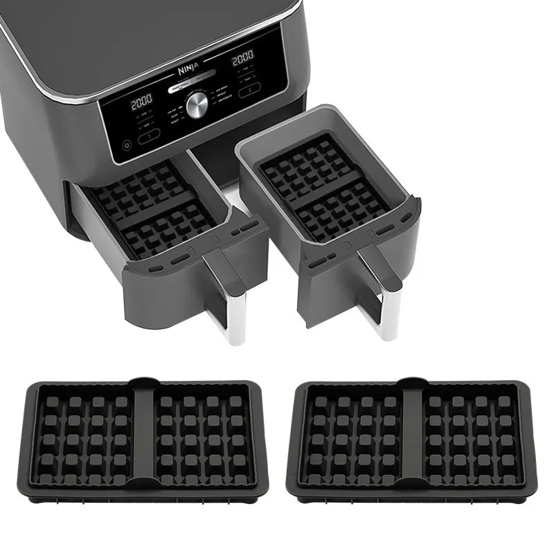 1-2pcs Silicone Waffle Mold Ninja Af400 Af451 Sl400