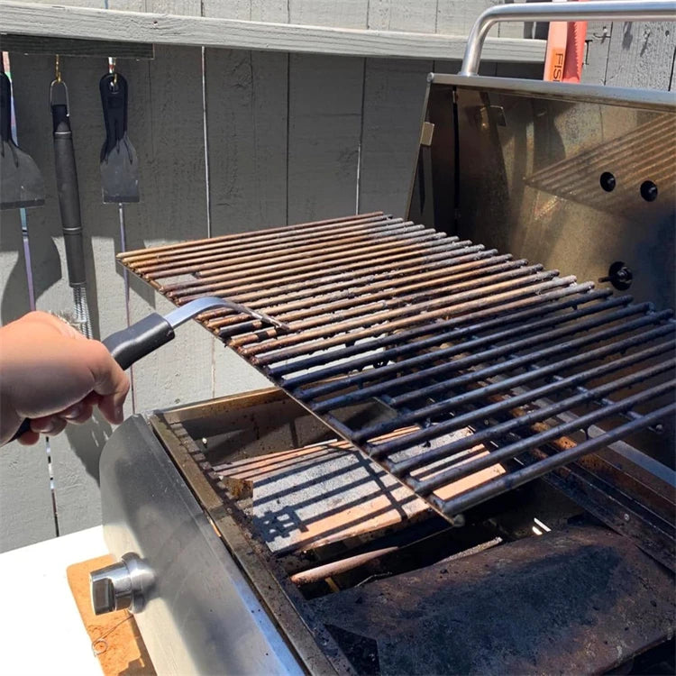Universal Grill Grate Lifter Cast Iron Grid Lever