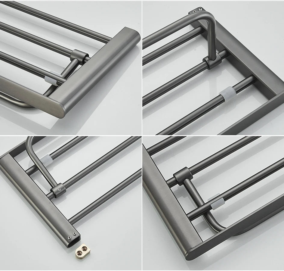 Vgx Gold Bathroom Towel Holder Stainless Steel Towel
