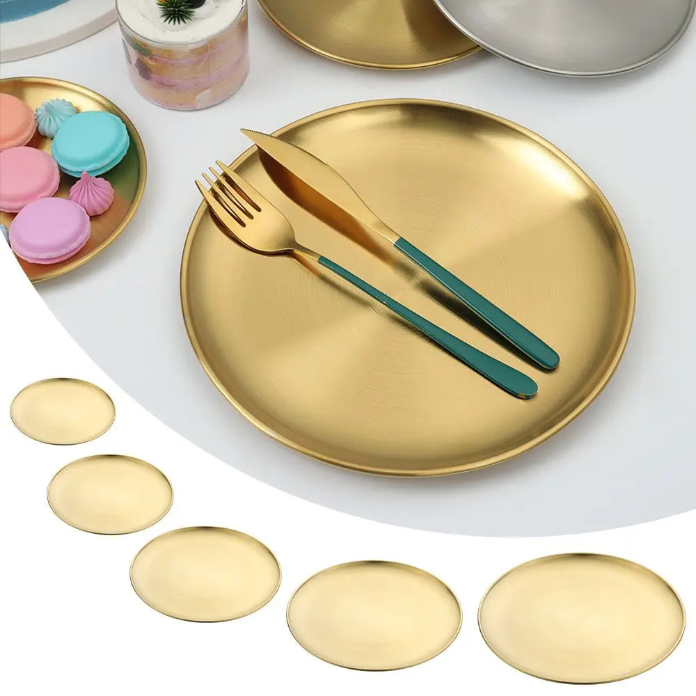 High Quality Stainless Steel Bone Spitting Dish Gold