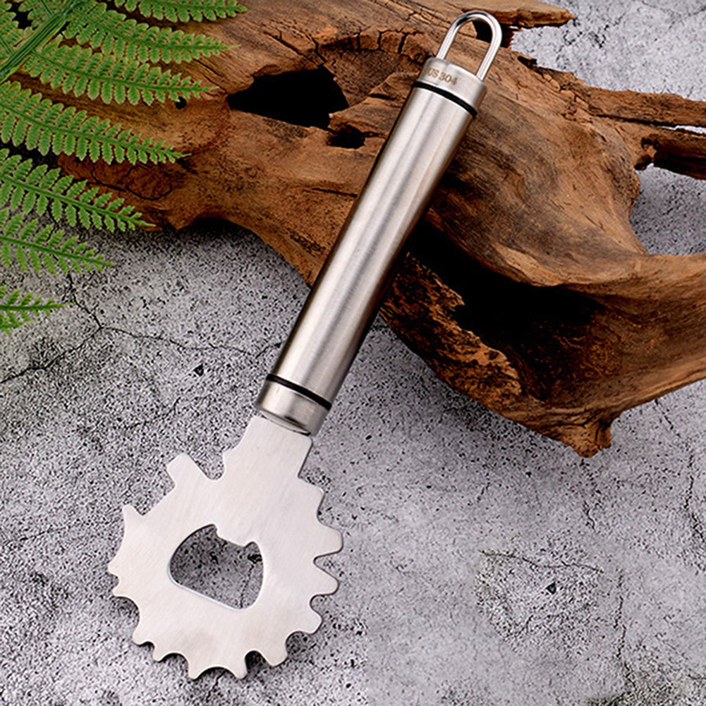 Grills Cleaning Scraper Stainless Steel Barbecue Crevice Cleaning
