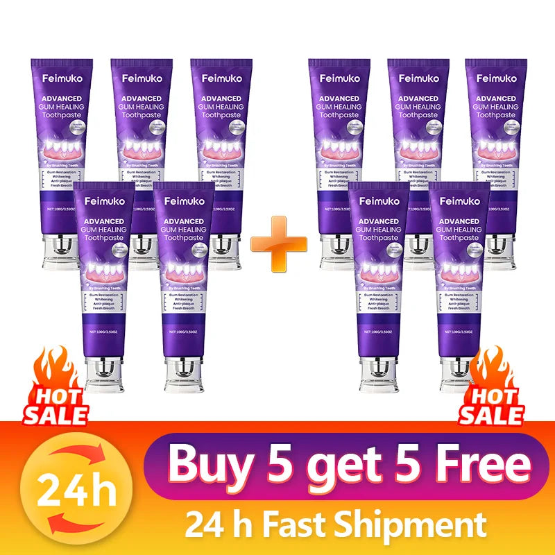 Gum Repair Toothpaste Plaque Caries Removal Protect Gingiva