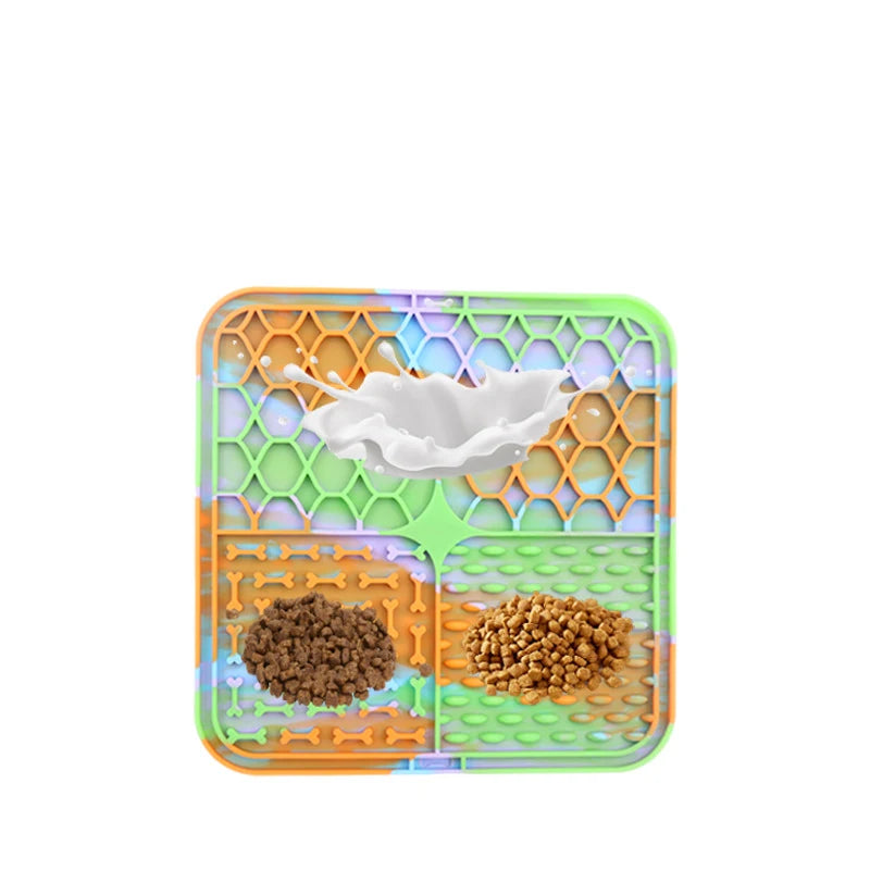 Pet Lick Silicone Mat Pet Slow Food Plate