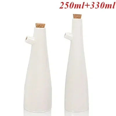 Ceramic Vinegar Porcelain Olive Oil Pot Soy Sauce