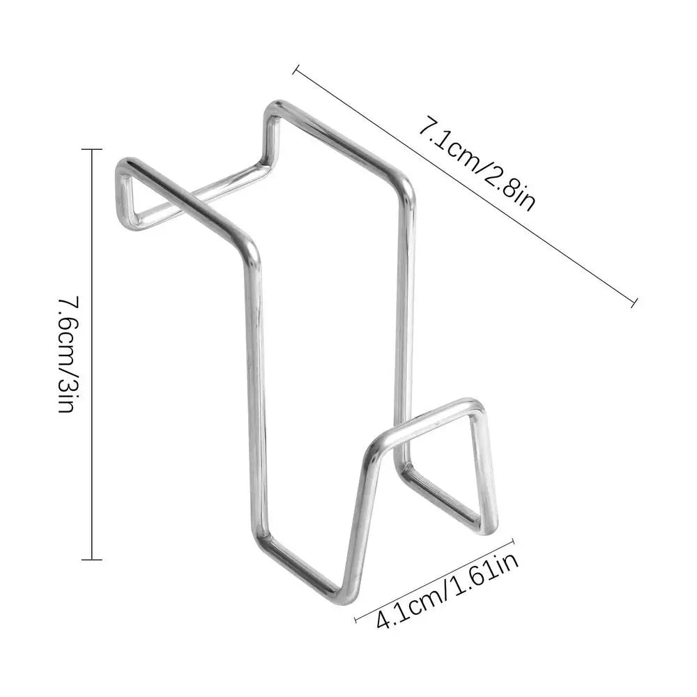 Dish Sink Sponge Holder Stainless Steel Quick Draining