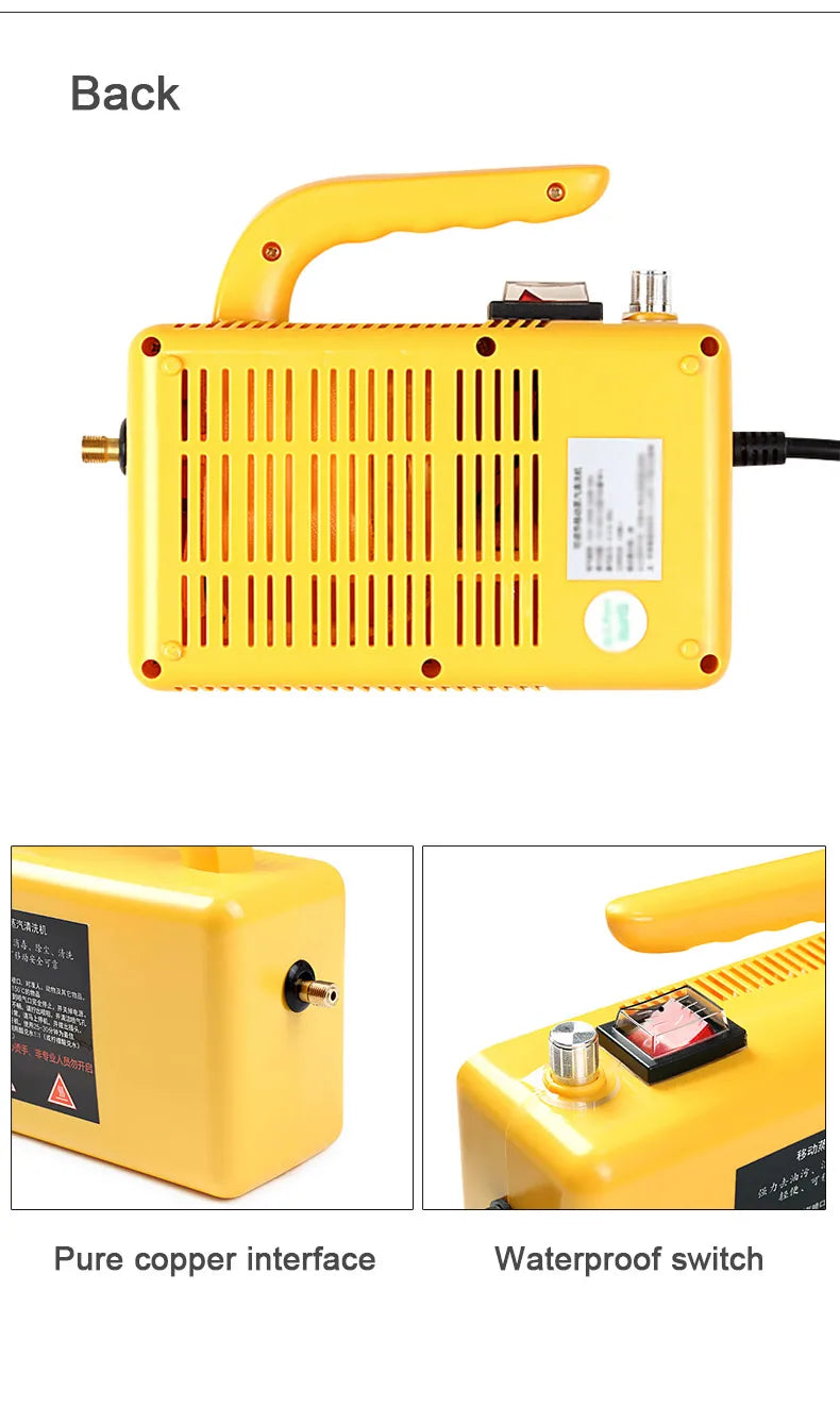 High Temperature Steam Cleaner 2600w Sterilization Pressure Jet