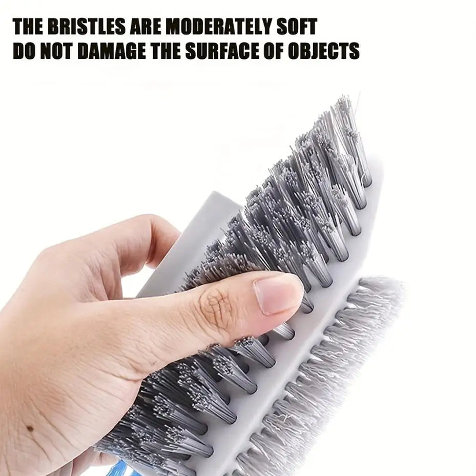 In Brush Squeegee Gap Groove Cleaning Glass Scraper