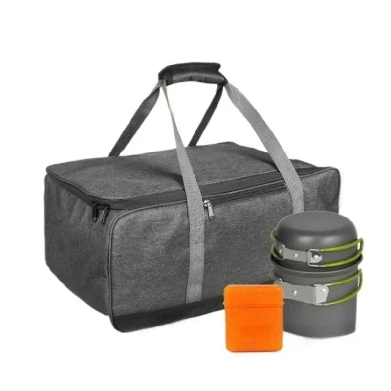 Camping Cookware Separate Storage Bag Cooking Utensils Bag