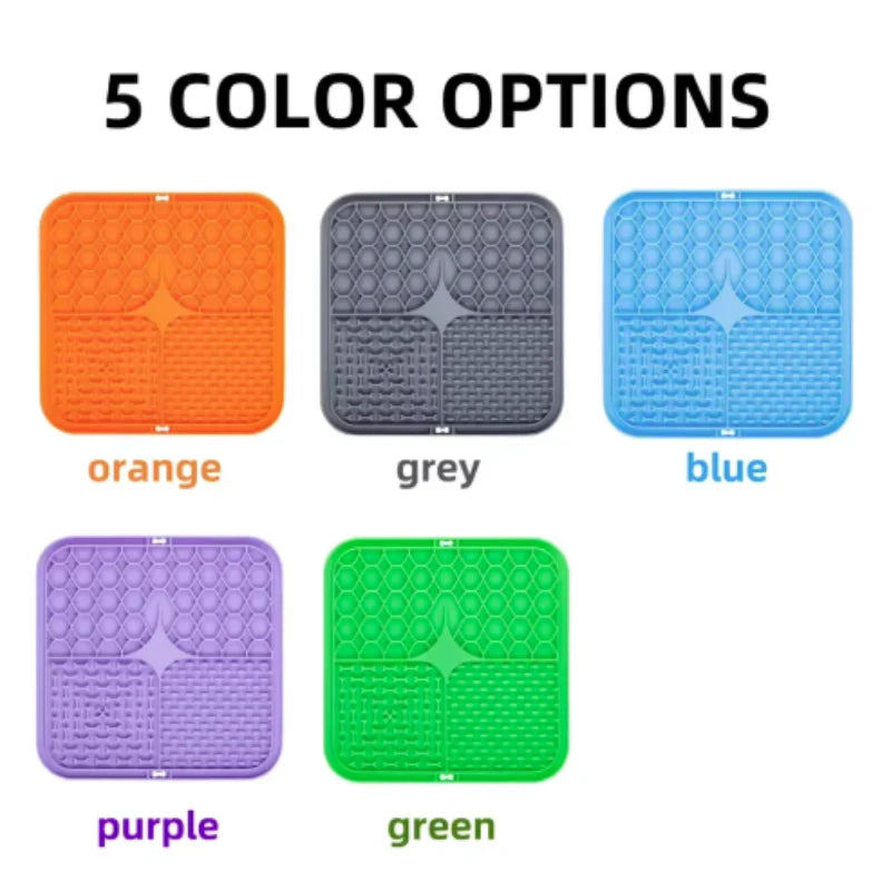 Pet Lick Silicone Mat Dogs Pet Slow Food