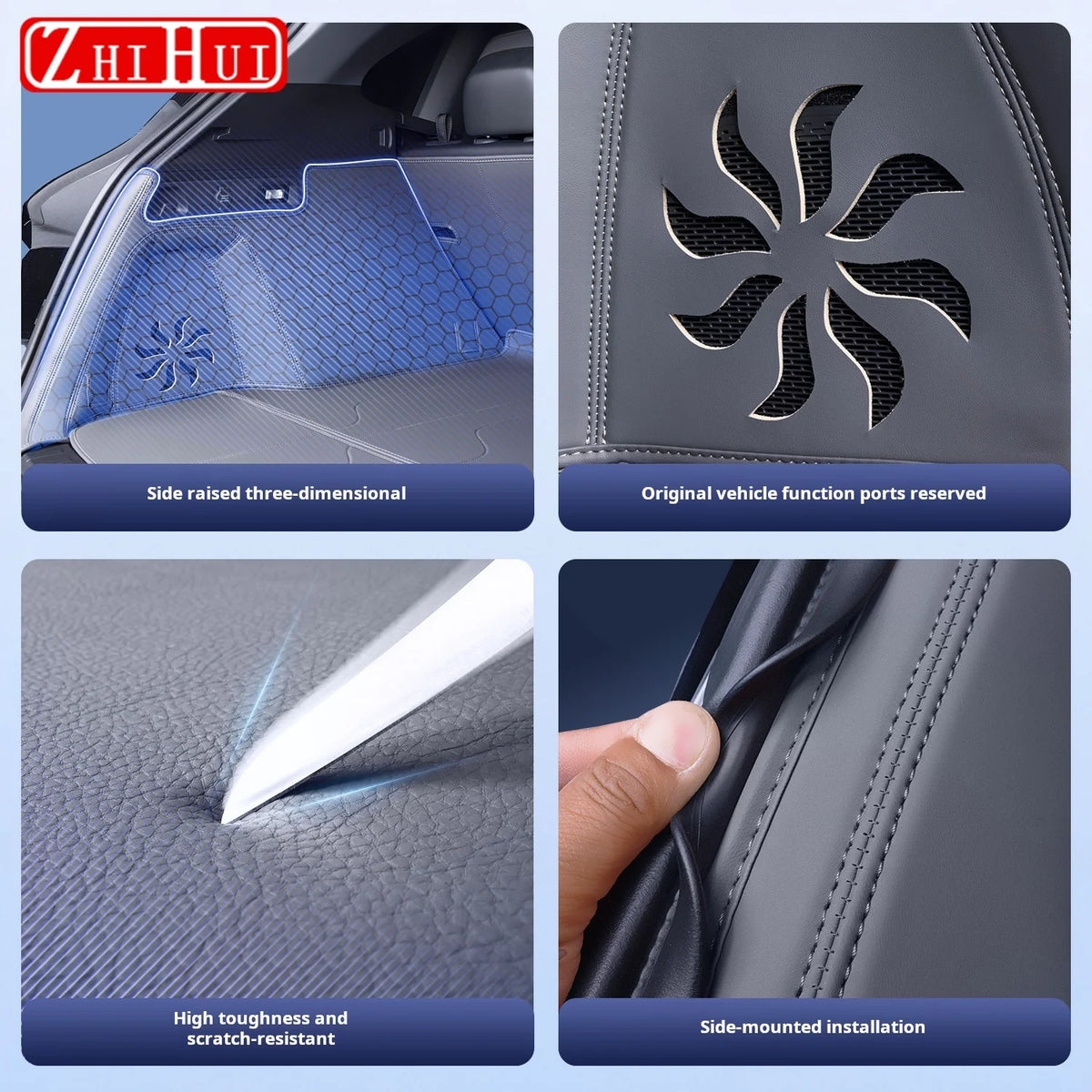 Zeekr 7x Car Premium Anti-Scratch Stain Resistant Trunk