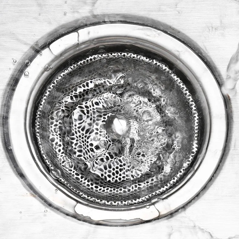 Waste Plug Sink Strainer Stainless Steel Basin Drain