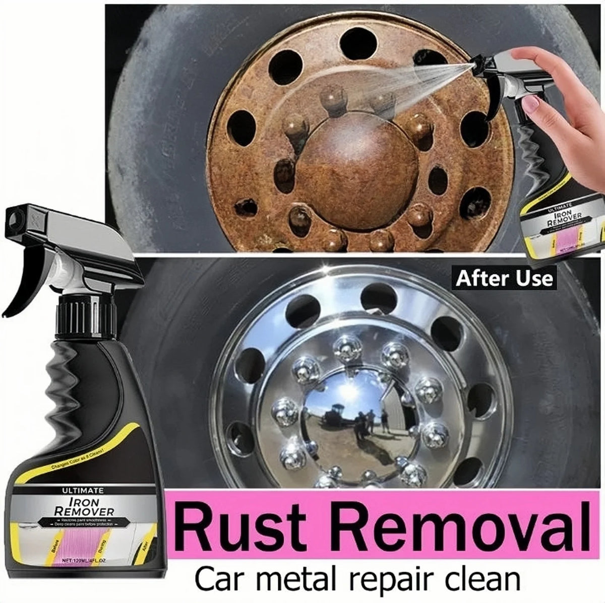 Hs68-Car Rust Remover Quick Remover Exhaust Pipe Rust