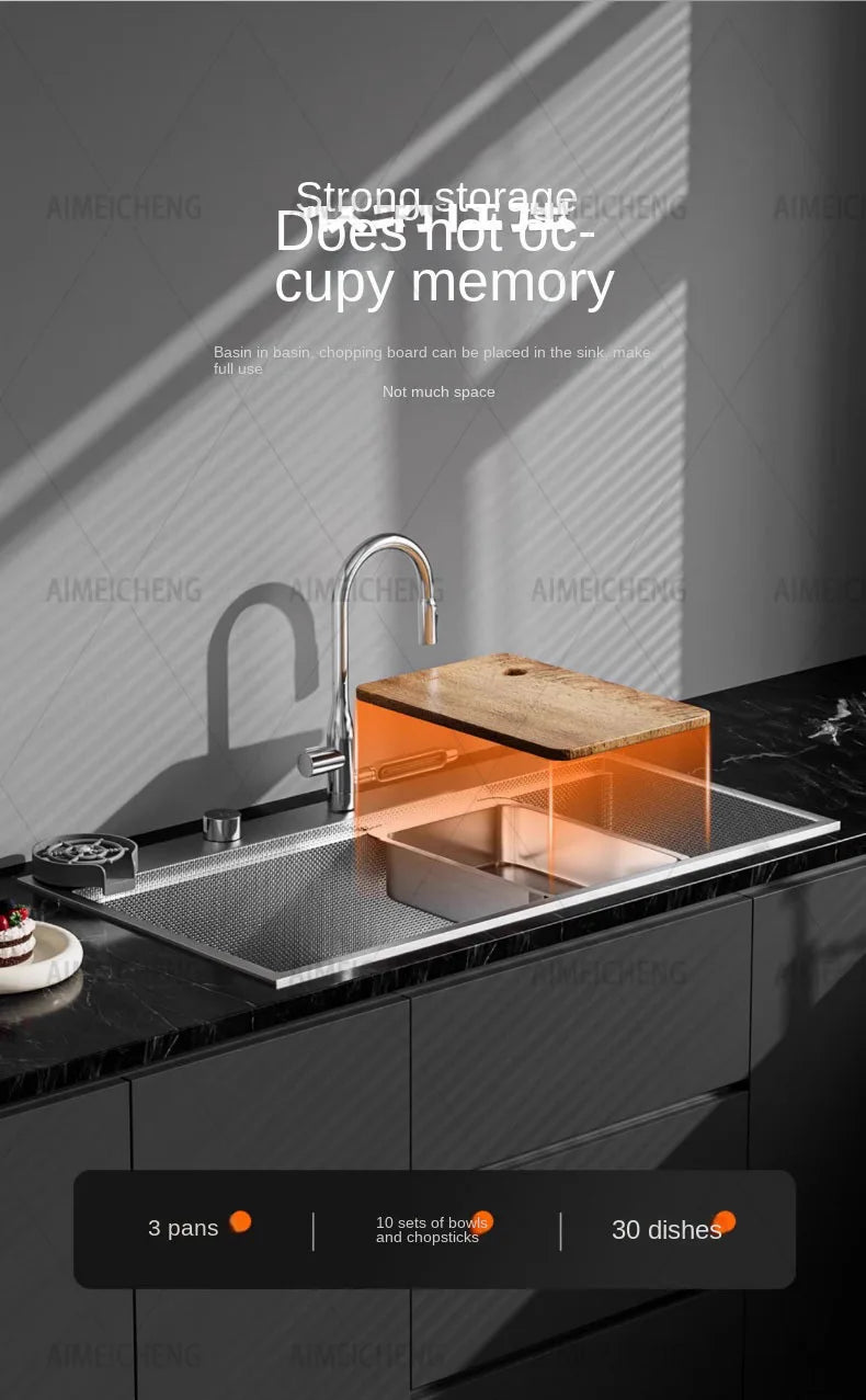 Original Finish Dishwasher-Compatible Sus304 Stainless Steel