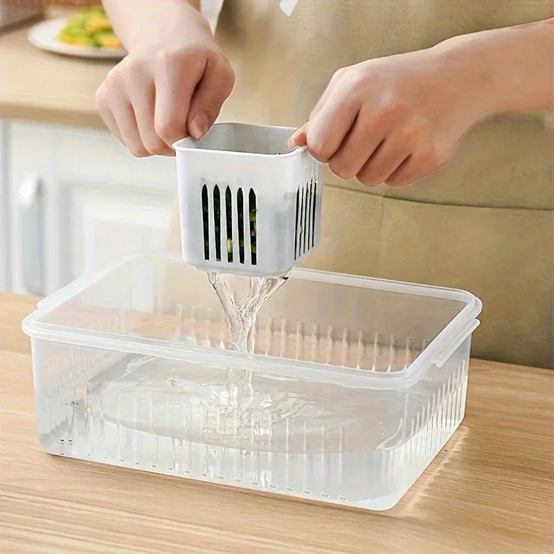 Food Storage Containers Lids Airtight Refrigerator Food Fresh