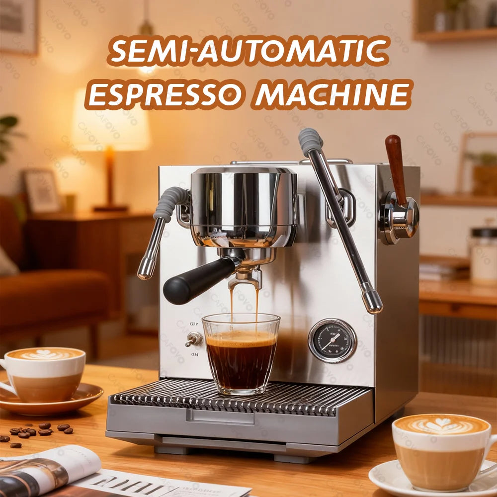 Cafovo E120 9bar Commercial Espresso Machine Boiler Ulka
