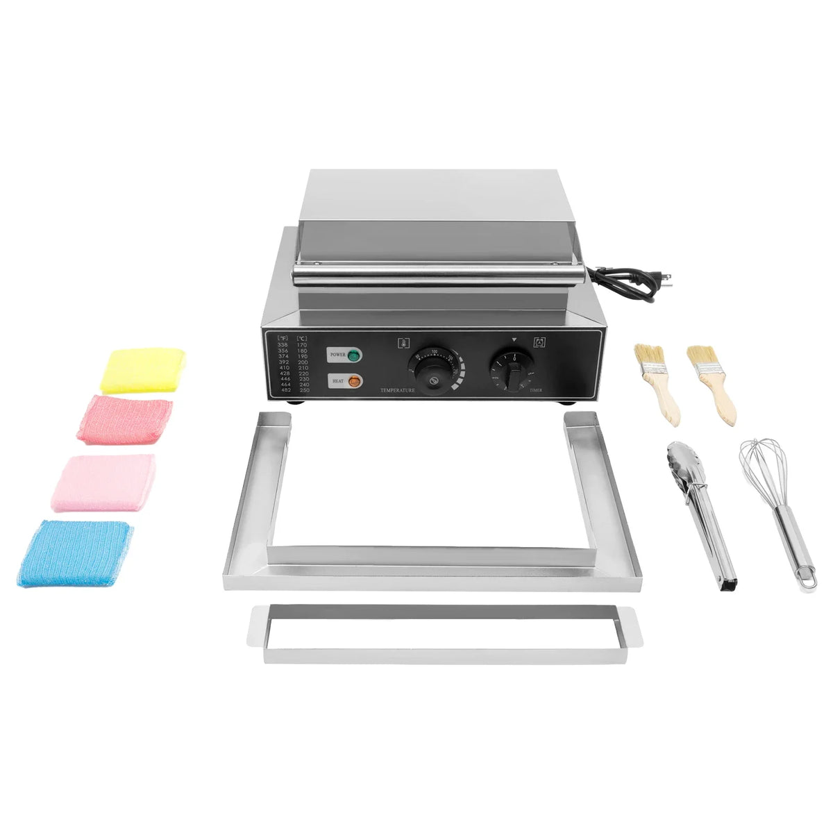 1500w Dog Machine Molds Time Temp Control Non-Stick