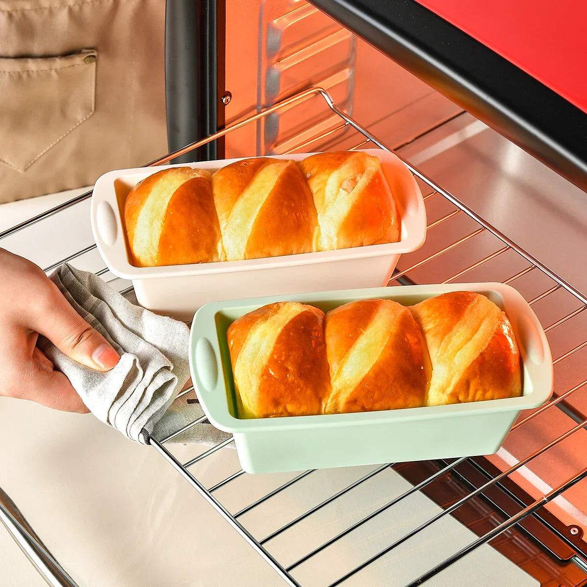 1pc Silicone Bread Loaf Pan Cake Mold Nonstick