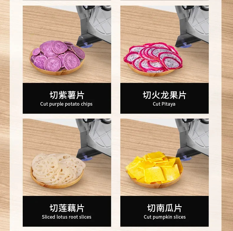 Stainless Steel Commercial Slicer Lemon Slice Potato Fruit