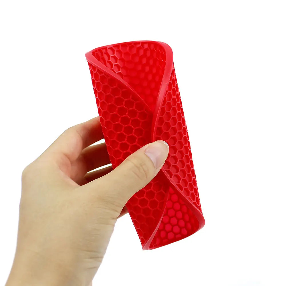 Silicone World Silicone Insulation Pad Round Honeycomb Mat