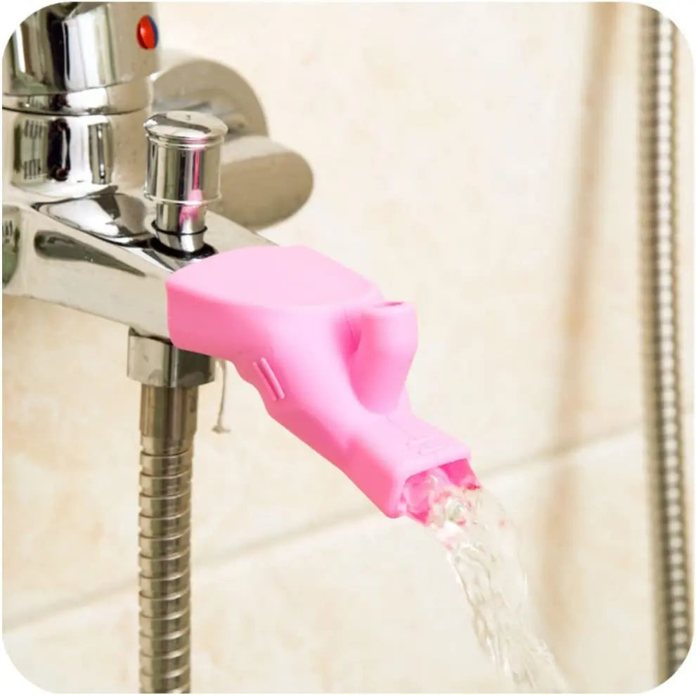 Children Cartoon Faucet Extender Bath Toys Kids Hand