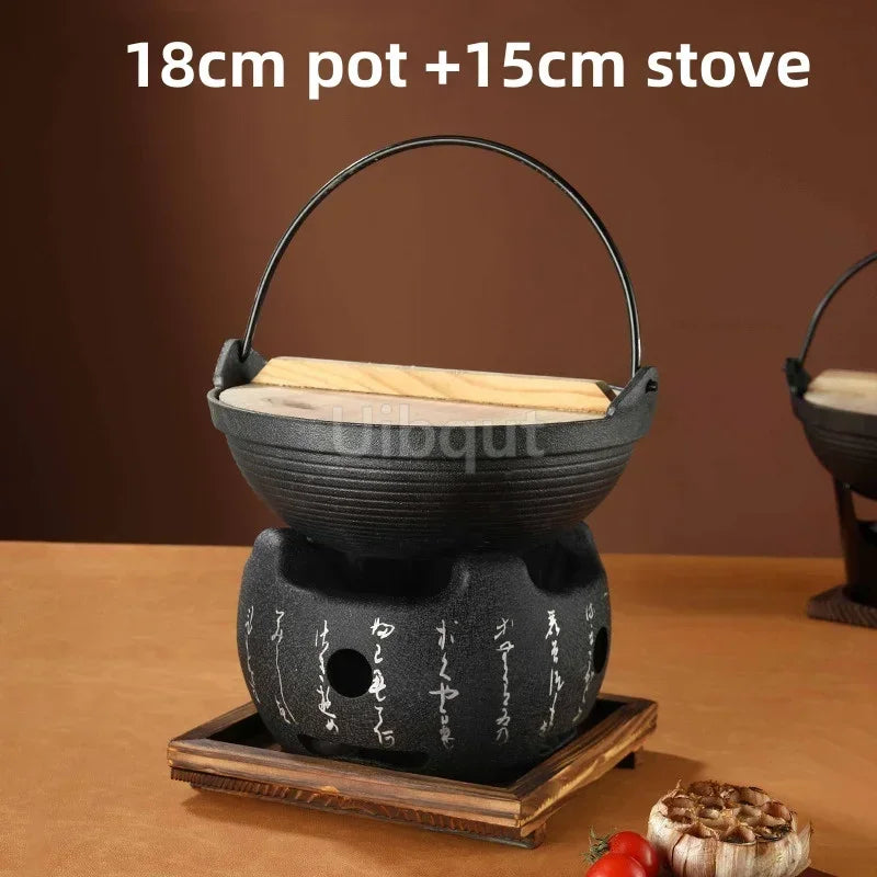 Small Iron Pots Add Stove Utensil Non Stick