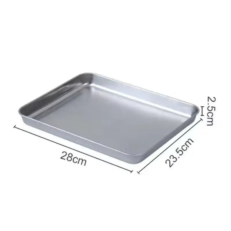316 Stainless Steel Barbecue Tray Flat Chassis Multi
