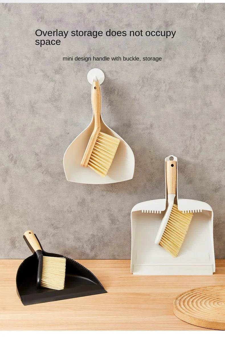 4136 Bamboo Handle Mini Brush Small Broom Gap