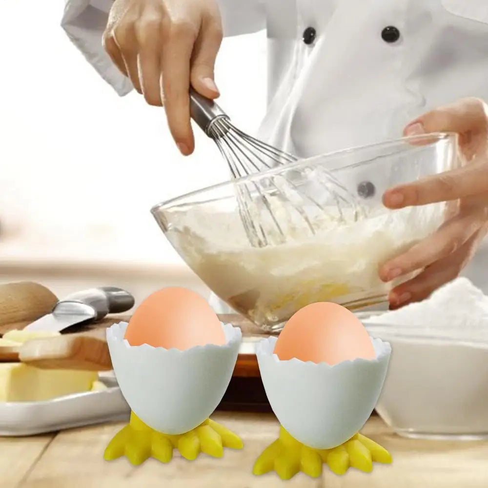 Egg Cup Stand Decorative Egg Holder Stand Chicken