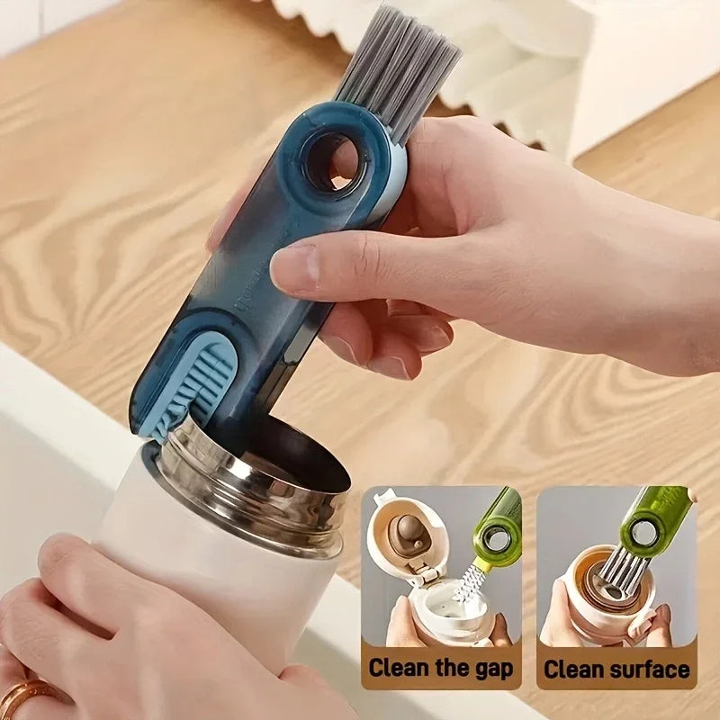 1pcs Cleaning Brush Three In One Cup Brush