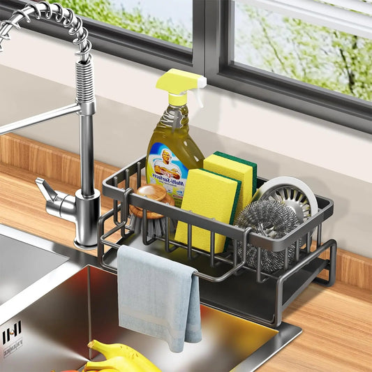 Sink Sponge Holder Stainless Steel Sponge Storage Self