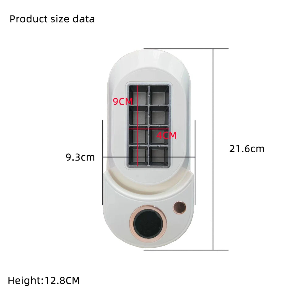 12v/220v Car Ice Maker Desktop Mini Ice Cubes