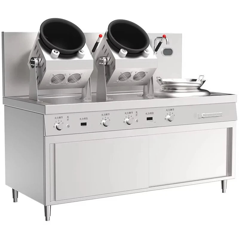 Robot Chef Commercial Automatic Intelligent Cooking Robot Gas
