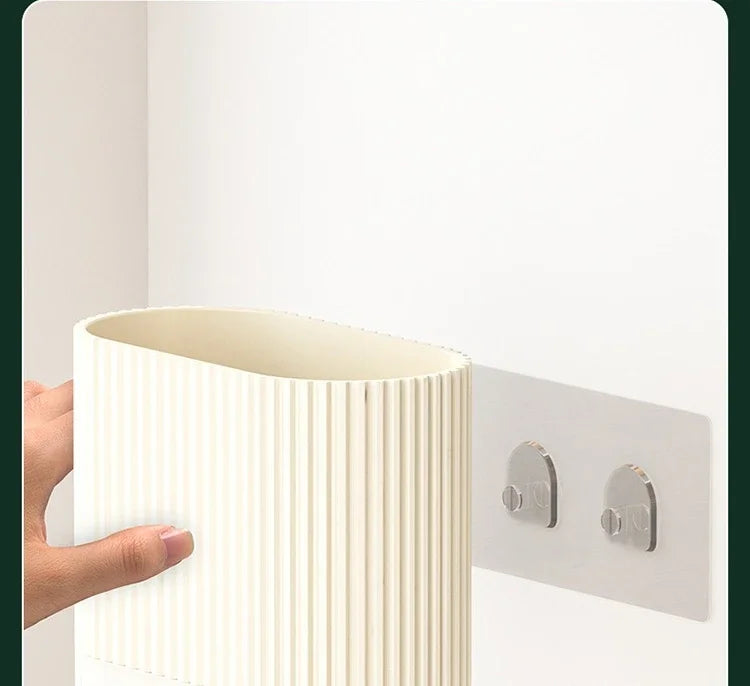 Wall Mount Chopsticks Holder Drain Dry Utensil Organizer