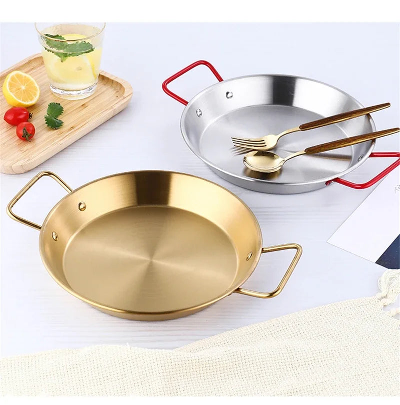 Paella Pan Smart Utensils Kitchenware Skillet Frying Stove