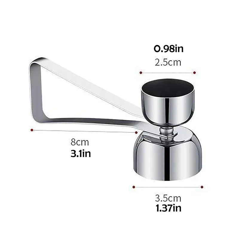 304 Stainless Steel Egg Opener Double-Headed Shell Opener