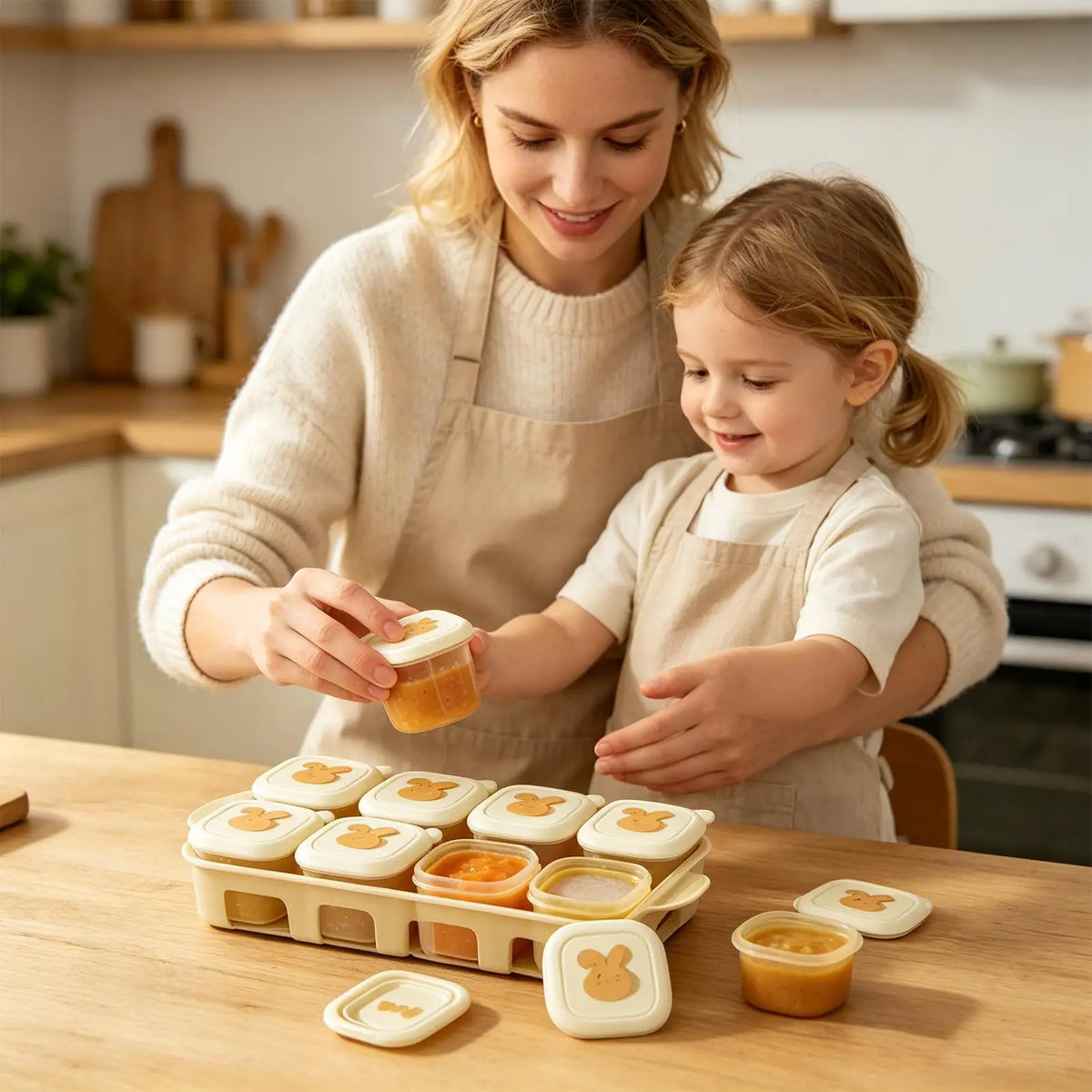 Baby Food Storage Containers Freezer Trays Food Storage